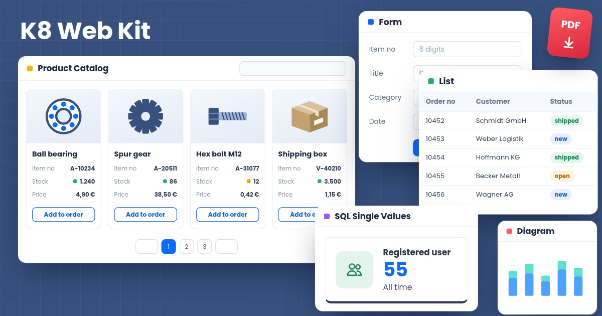 K8 Web Kit